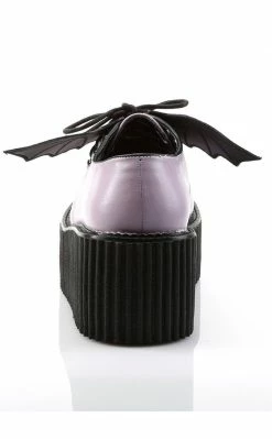 Demonia CREEPER-205 Lavender Vegan Leather Creepers