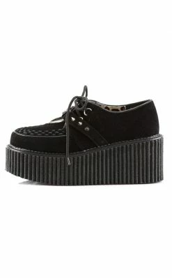 Demonia CREEPER-206 Black Creepers Shoes 9 Demonia CREEPER-206 Black Creepers Shoes