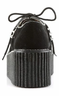 Demonia CREEPER-206 Black Creepers Shoes 10 Demonia CREEPER-206 Black Creepers Shoes