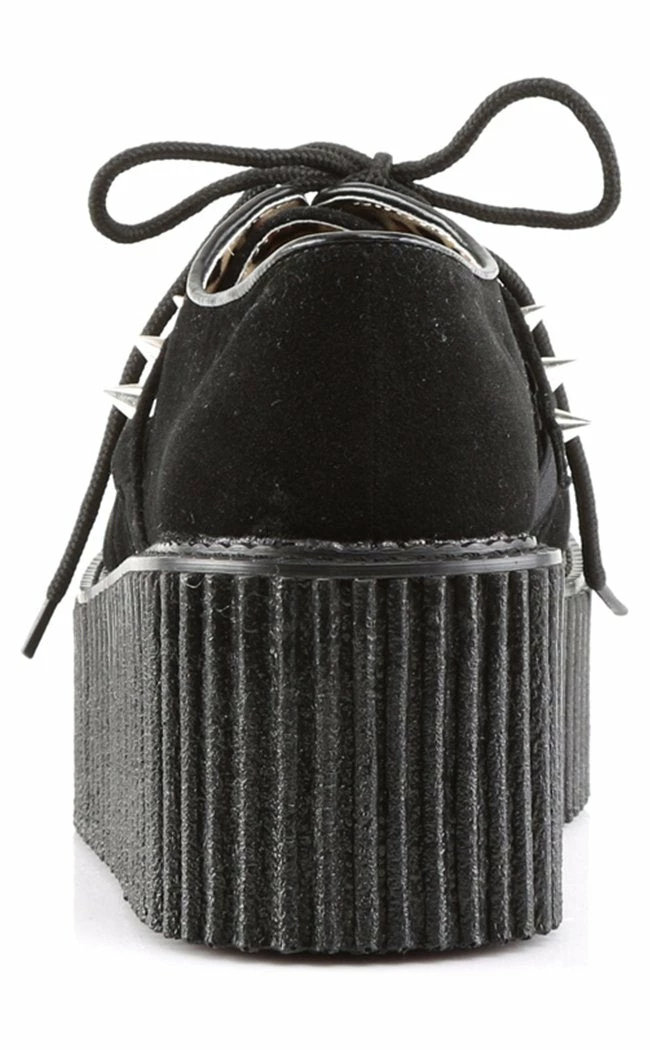 Demonia CREEPER-206 Black Creepers Shoes 6 Demonia CREEPER-206 Black Creepers Shoes