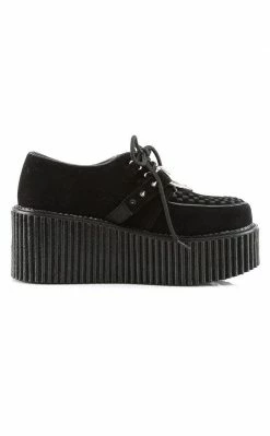 Demonia CREEPER-206 Black Creepers Shoes 11 Demonia CREEPER-206 Black Creepers Shoes