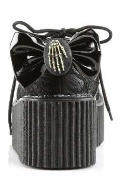 Demonia Shoes CREEPER-212 Black Creepers