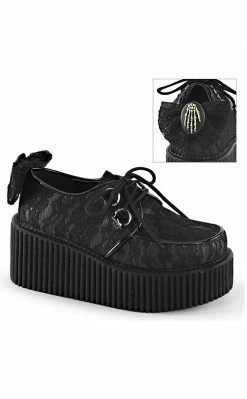 Demonia Shoes CREEPER-212 Black Creepers