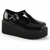 Demonia CREEPER-214 Black Patent Creepers 1 Demonia CREEPER-214 Black Patent Creepers