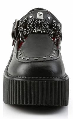 Demonia CREEPER-215 Black Creepers Shoes