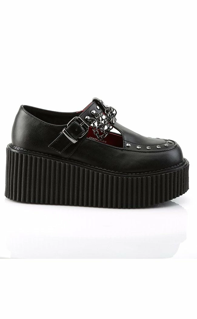 Demonia CREEPER-215 Black Creepers Shoes 7 Demonia CREEPER-215 Black Creepers Shoes
