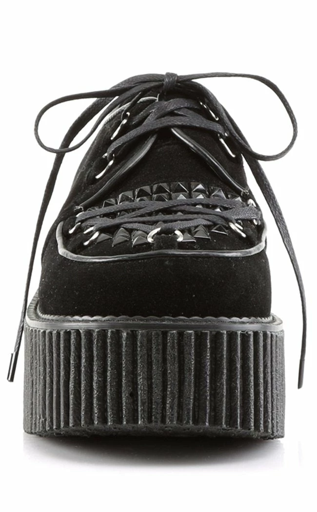 Demonia Shoes CREEPER-216 Black Creepers 4 Demonia Shoes CREEPER-216 Black Creepers