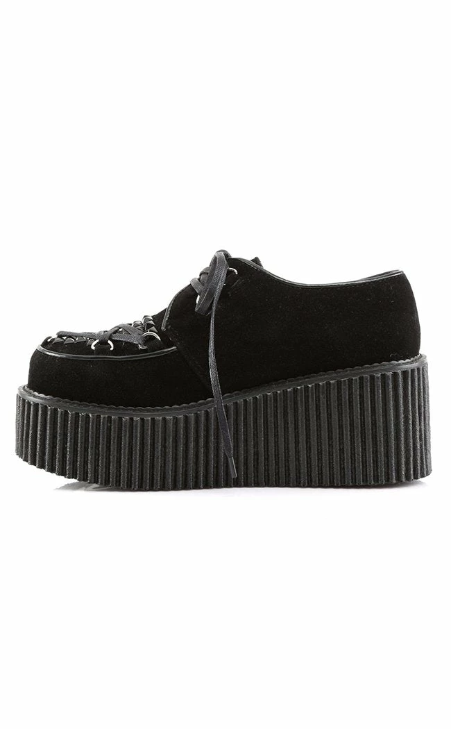 Demonia Shoes CREEPER-216 Black Creepers 5 Demonia Shoes CREEPER-216 Black Creepers