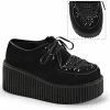 Demonia Shoes CREEPER-216 Black Creepers 2 Demonia Shoes CREEPER-216 Black Creepers