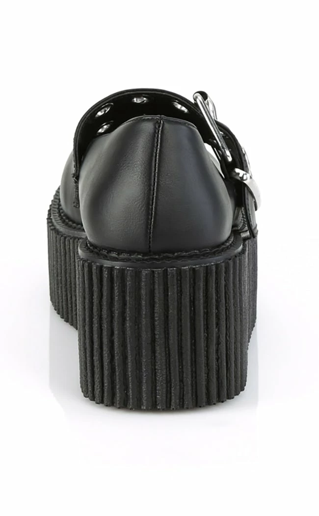 Demonia CREEPER-230 Black Vegan Mary Janes 6 Demonia CREEPER-230 Black Vegan Mary Janes