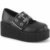 Demonia Sale CREEPER-230 Black Vegan Mary Janes (Last Pair: Size 10) 2 Demonia Sale CREEPER-230 Black Vegan Mary Janes (Last Pair: Size 10)