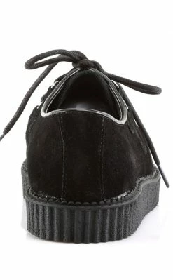 Demonia CREEPER-602S Black Suede Creepers Shoes 10 Demonia CREEPER-602S Black Suede Creepers Shoes