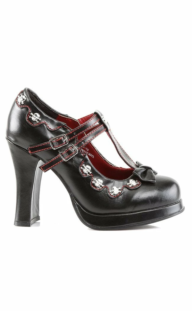 Demonia CRYPTO-06 Black Heels 7 Demonia CRYPTO-06 Black Heels
