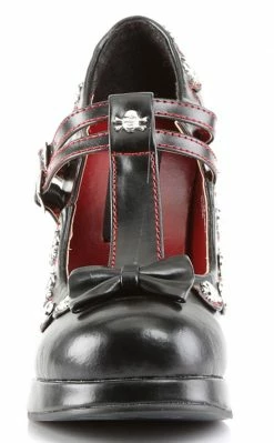 Demonia Sale CRYPTO-06 Black Heels (Last Pair: Size 8)