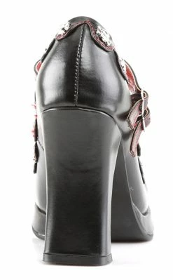 Demonia Sale CRYPTO-06 Black Heels (Last Pair: Size 8)