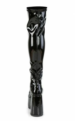Demonia Camel-300 Black Patent Thigh High Boots (AU Stock) 16 Demonia Camel-300 Black Patent Thigh High Boots (AU Stock)