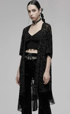 Punk Rave Carmilla Mesh Kimono