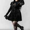 Killstar Clothing Carpe Noctem Collar Dress