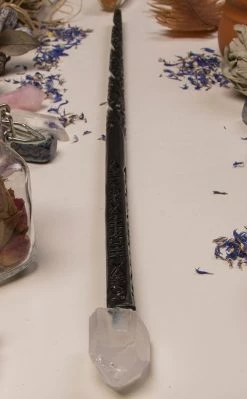 Crystals Home Decor Carved Crystal Wands | Rock Crystal