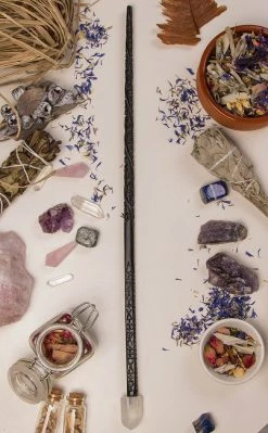 Crystals Home Decor Carved Crystal Wands | Rock Crystal