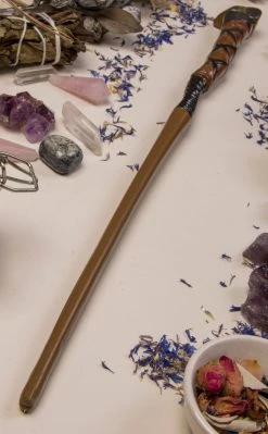 Crystals Carved Crystal Wands | Tiger's Eye Home Decor 11 Crystals Carved Crystal Wands | Tiger's Eye Home Decor