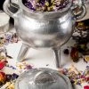Cauldrons Witchcraft Cast Iron Cauldron W Lid In Silver 1 Cauldrons Witchcraft Cast Iron Cauldron W Lid In Silver