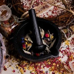 TB Cast Iron Mortar And Pestle Witchcraft 13 TB Cast Iron Mortar And Pestle Witchcraft