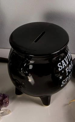 Homewares Cauldron Money Box