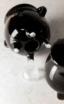 Homewares Cauldron Salt And Pepper Shakers