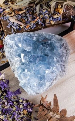 Crystals Witchcraft Celestite Clusters
