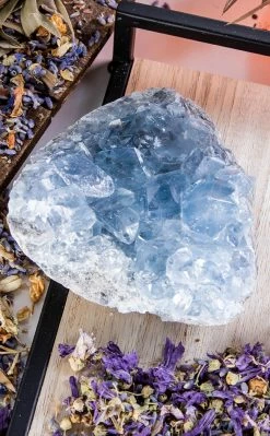 Crystals Witchcraft Celestite Clusters