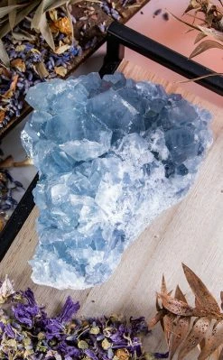 Crystals Witchcraft Celestite Clusters