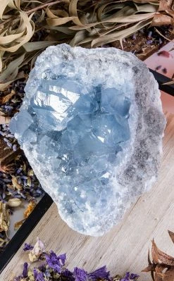 Crystals Witchcraft Celestite Clusters