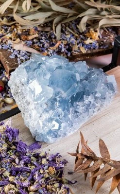 Crystals Witchcraft Celestite Clusters