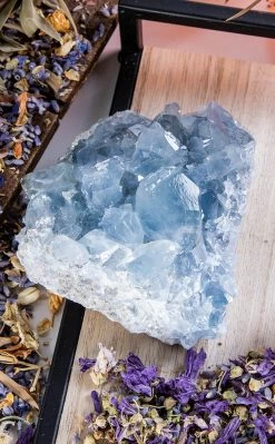 Crystals Witchcraft Celestite Clusters