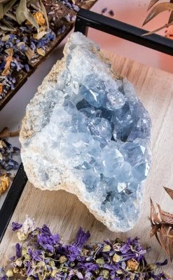 Crystals Witchcraft Celestite Clusters