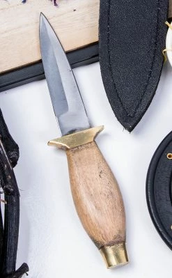 TB Ceremonial Athame With Wooden Handle Witchcraft