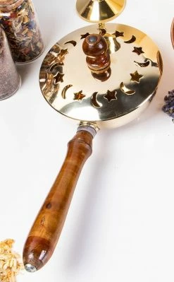 The Haunted Mansion Ceremonial Smoking Pan | Brass