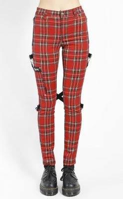 Tripp NYC Clothing Chaos Tartan Bondage Pants
