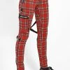 Tripp NYC Clothing Chaos Tartan Bondage Pants