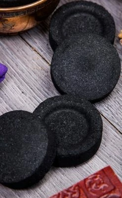 Charcoal Tablets For Resin Incense Witchcraft 10 Charcoal Tablets For Resin Incense Witchcraft