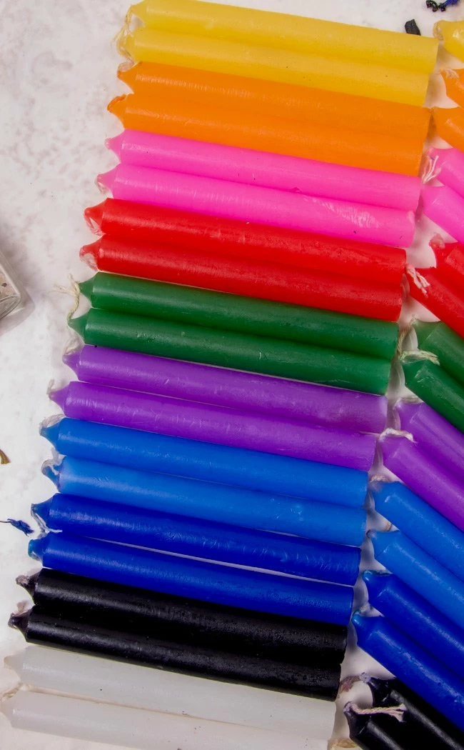 Chime Spell Candles 20 Pack - Navy Blue Sale 5 Chime Spell Candles 20 Pack - Navy Blue Sale