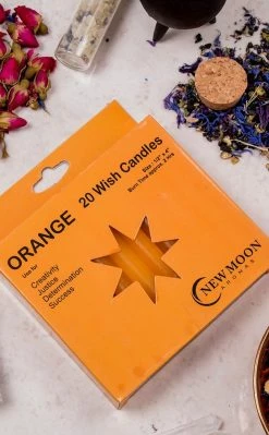 Chime Spell Candles 20 Pack - Orange Sale