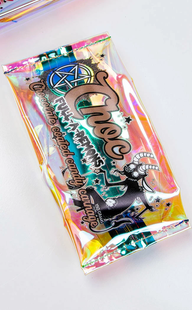 Drop Dead Gorgeous Accessories Choc Full-A Demons Coin & Card Purse 3 Drop Dead Gorgeous Accessories Choc Full-A Demons Coin & Card Purse