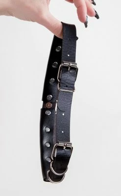 Cold Black Heart Chokers Choker Extender | Plus Size | Buckle