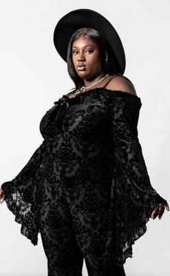 Killstar Choronzon Bardot Top Clothing