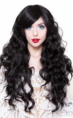 Rockstar Wigs Beauty Classic Wavy Black Wig