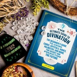 Aether Clear Quartz Elder Futhark Viking Rune Set Witchcraft