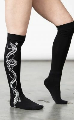 Killstar Clothing Cobra Maiden Stockings