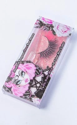 Rose Demon Colour Flare Lashes | The Bubble Witch Beauty